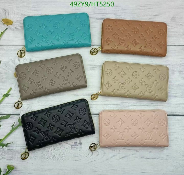LV Bags-(4A)-Wallet-,Code: HT5250,$ 64USD