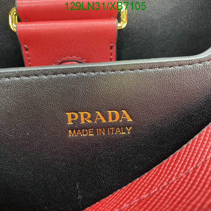 Prada Bag-(4A)-Bucket Bag- Code: XB7105 $ 168USD