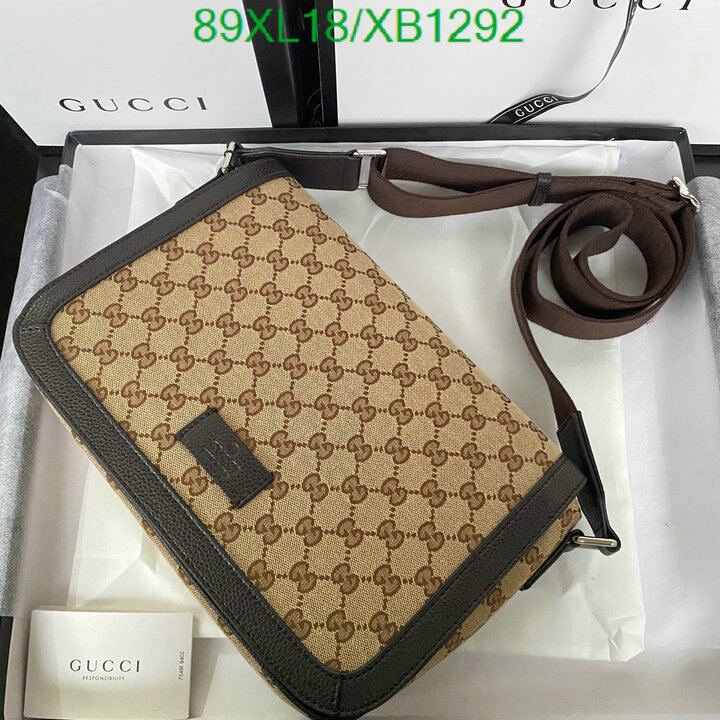 Gucci Bag-(4A)-Diagonal-,Code: XB1292,$ 116USD
