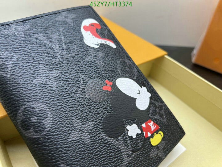 LV Bags-(4A)-Wallet-,Code: HT3374,$ 59USD