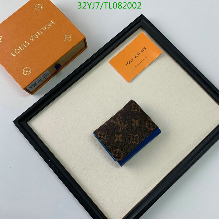 LV Bags-(4A)-Wallet-,Code: TL082002,$ 42USD