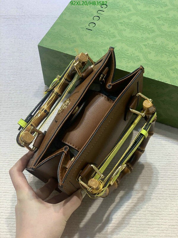 Gucci Bag-(4A)-Diana-Bamboo-,Code: HB3587,$ 120USD