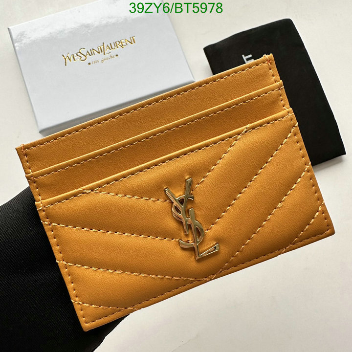 YSL Bag-(4A)-Wallet- Code: BT5978 $ 51USD