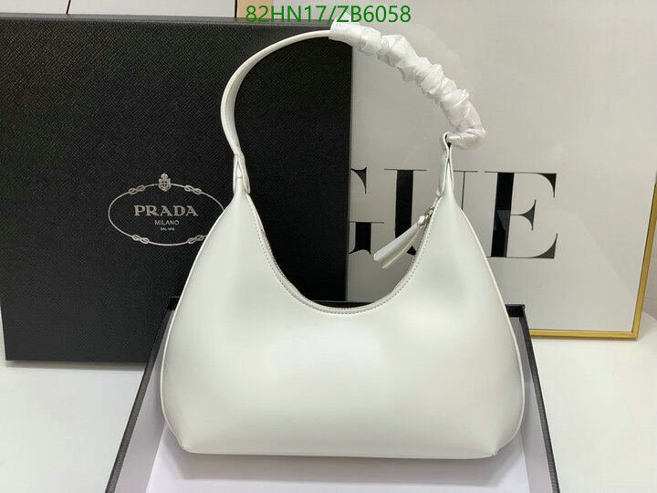 Prada Bag-(4A)-Handbag- Code: ZB6058 $ 107USD