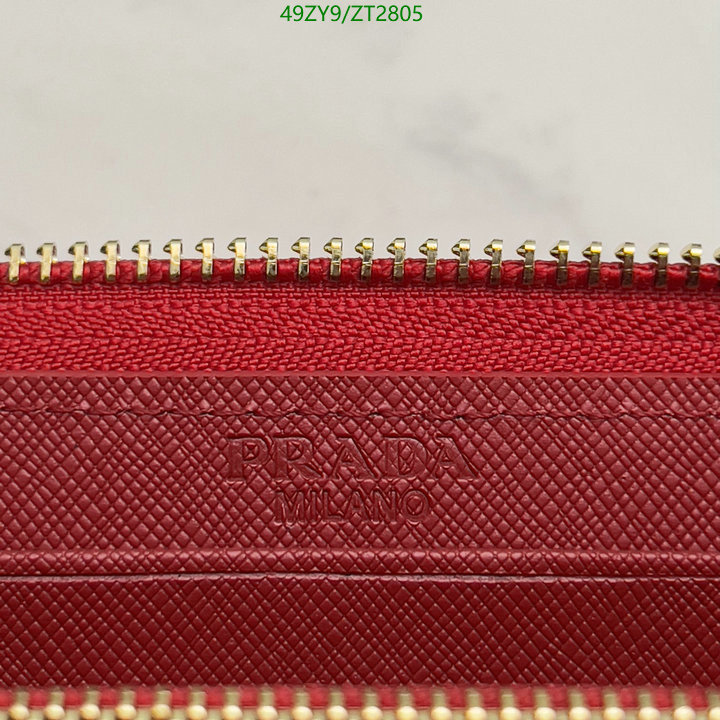 Prada Bag-(4A)-Wallet-,Code: ZT2805,$ 64USD