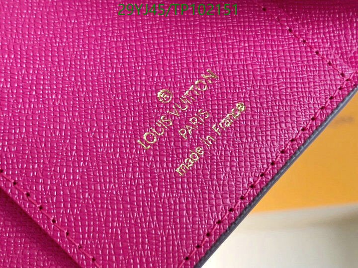 LV Bags-(4A)-Wallet-,Code: TP102151,$ 38USD