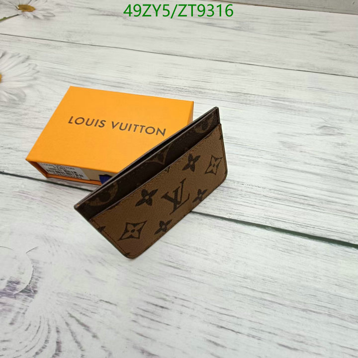LV Bags-(4A)-Wallet-,Code: ZT9316,$ 64USD