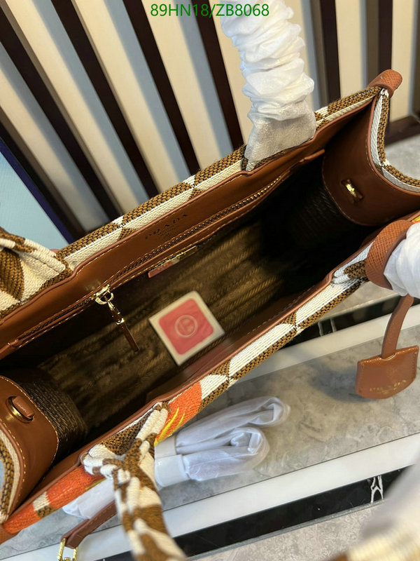 Prada Bag-(4A)-Handbag- Code: ZB8068 $ 116USD
