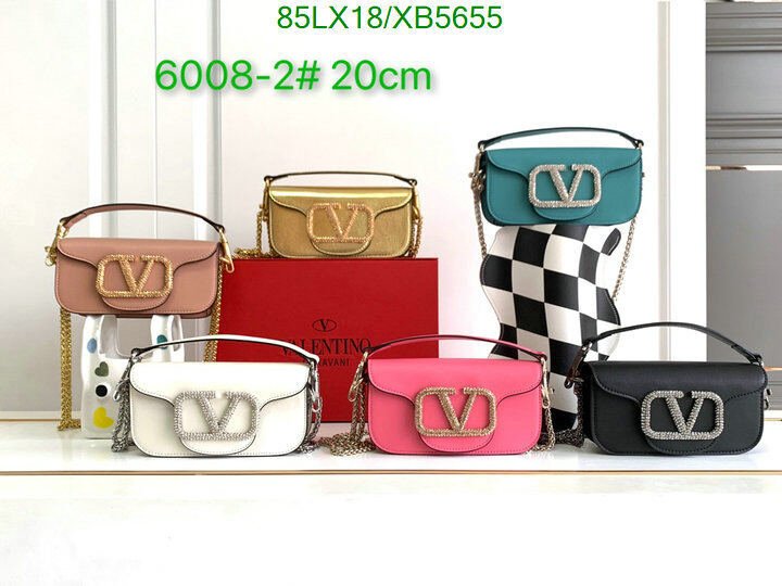 Valentino Bag-(4A)-LOC-V Logo ,Code: XB5655,$ 111USD