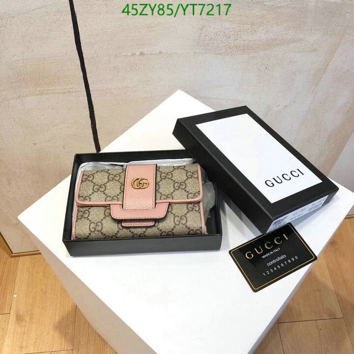 Gucci Bag-(4A)-Wallet-,Code: YT7217,$ 59USD