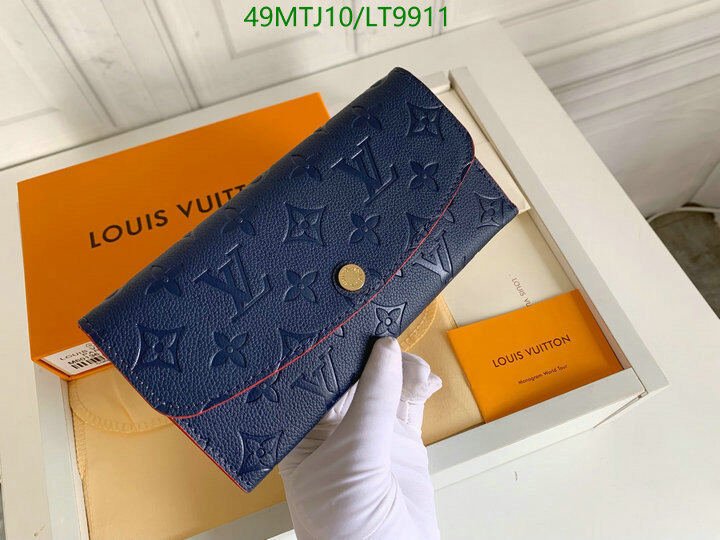 LV Bags-(4A)-Wallet-,Code: LT9911,$ 64USD