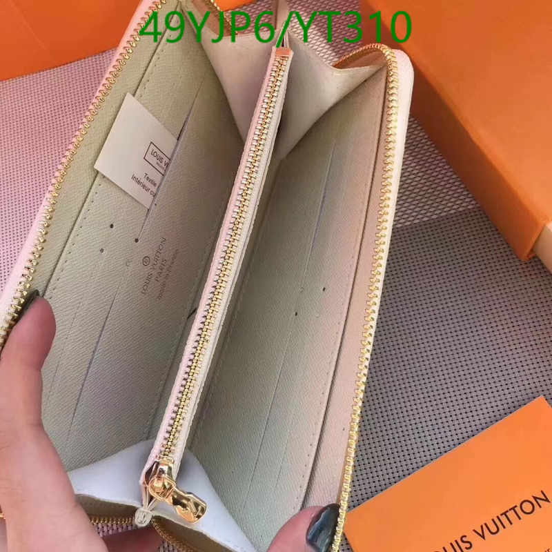 LV Bags-(4A)-Wallet-,Code: YT310,$ 64USD