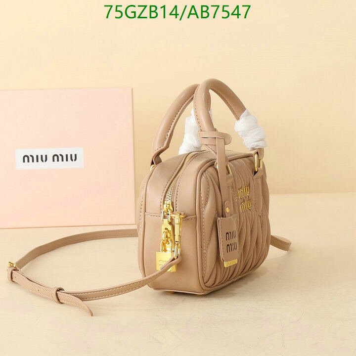Miu Miu Bag-(4A)-Crossbody- Code: AB7547 $ 98USD