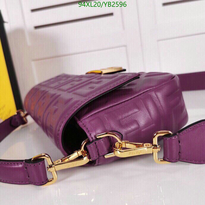 Fendi Bag-(4A)-Baguette- Code: YB2596 $ 123USD