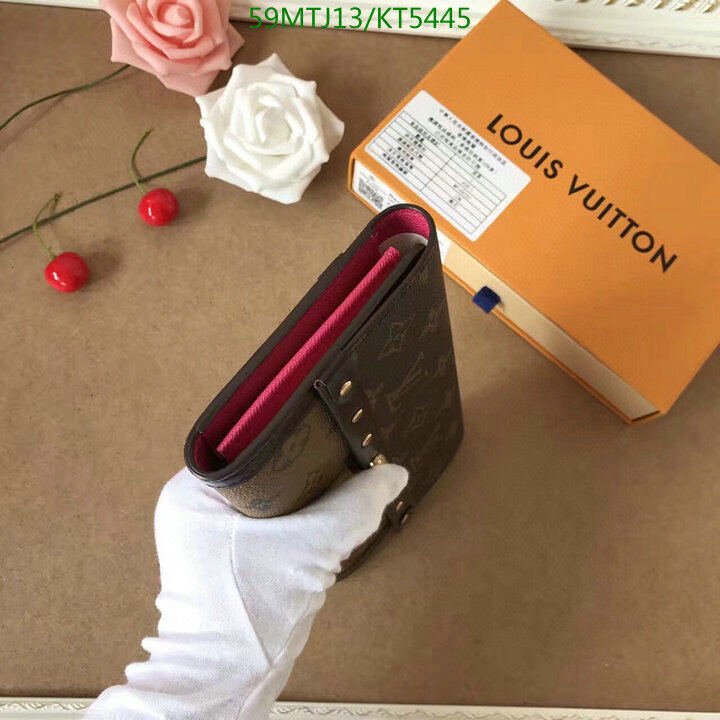 LV Bags-(4A)-Wallet-,Code: KT5445,$ 77USD