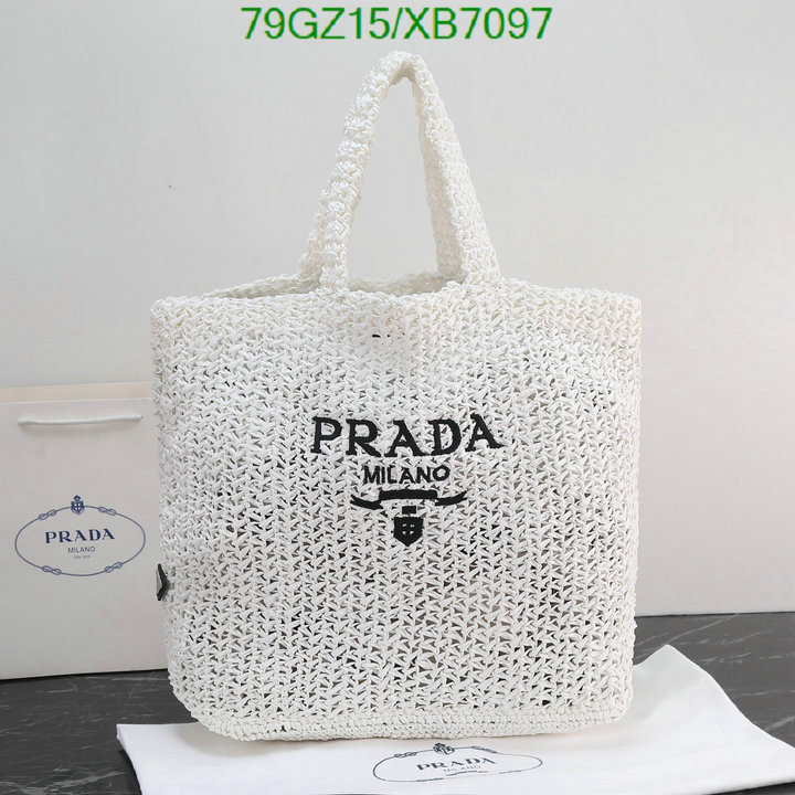Prada Bag-(4A)-Handbag-,Code: XB7097,$ 103USD