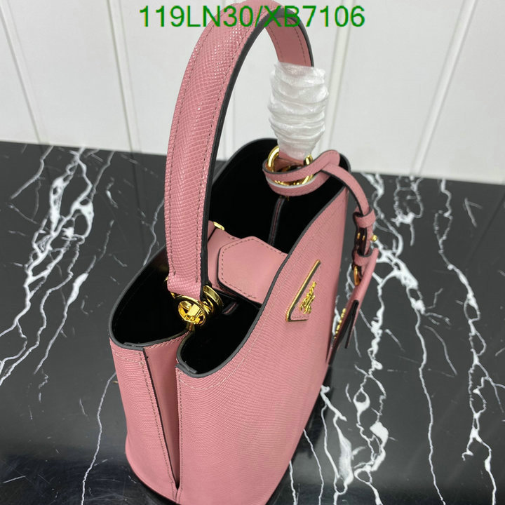 Prada Bag-(4A)-Bucket Bag- Code: XB7106 $ 155USD