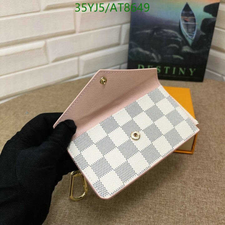 LV Bag-(4A)-Wallet- Code: AT8649 $ 46USD
