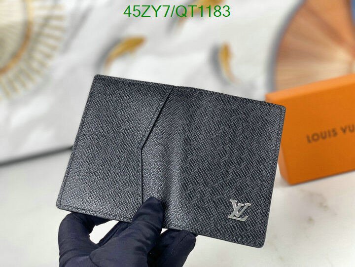LV Bag-(4A)-Wallet- Code: QT1183 $ 59USD