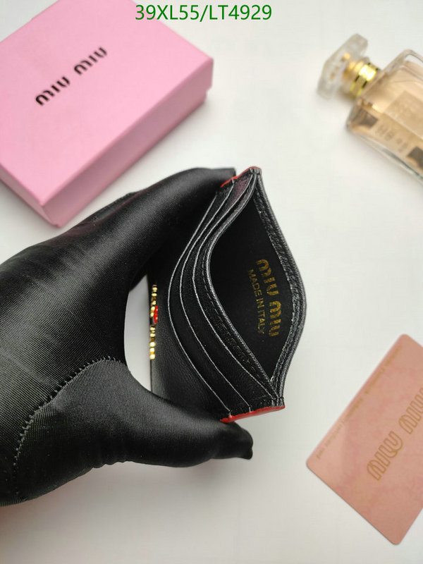 Miu Miu Bag-(4A)-Wallet-,Code: LT4929,$ 51USD