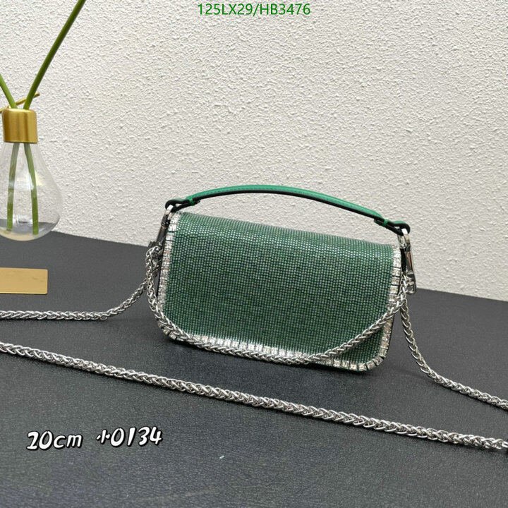 Valentino Bag-(4A)-LOC-V Logo ,Code: HB3476,$ 163USD