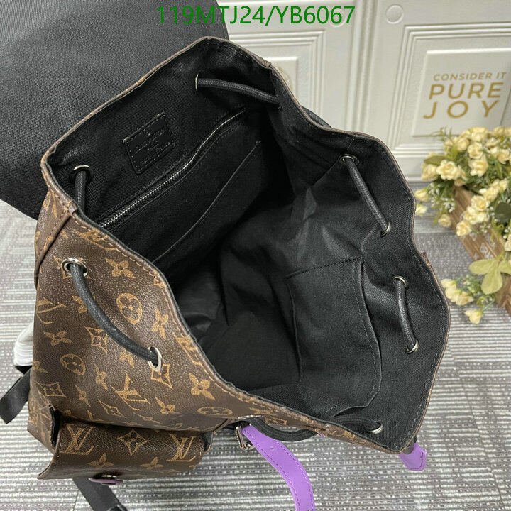LV Bags-(4A)-Backpack-,Code: YB6067,$ 155USD