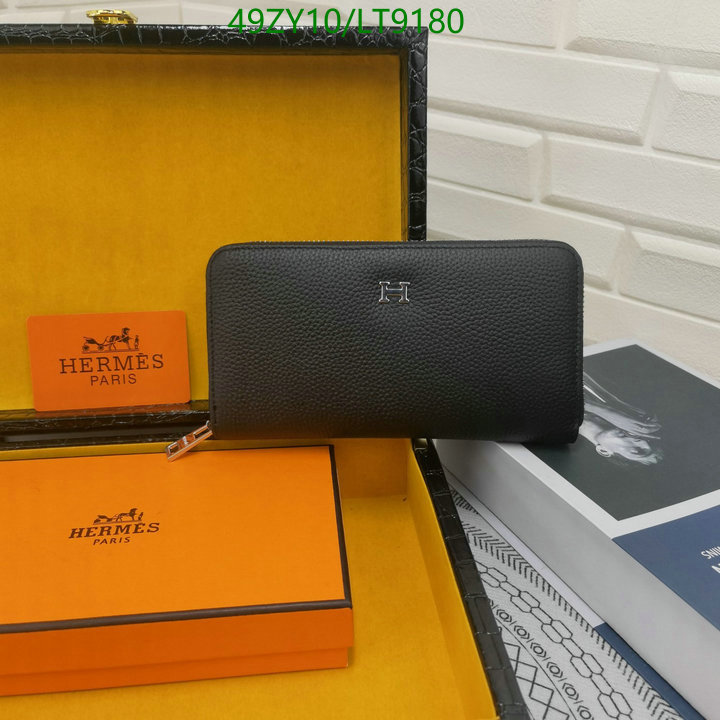 Hermes Bag-(4A)-Wallet-,Code: LT9180,$ 64USD