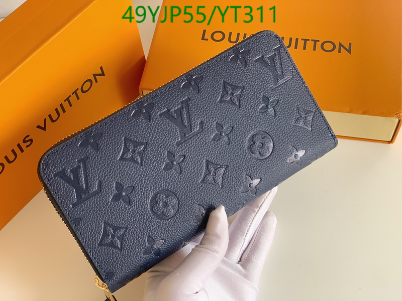 LV Bags-(4A)-Wallet-,Code: YT311,$ 64USD