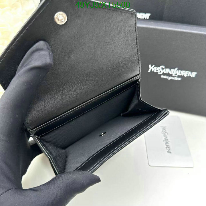 YSL Bag-(4A)-Wallet-,Code: XT5500,$ 64USD