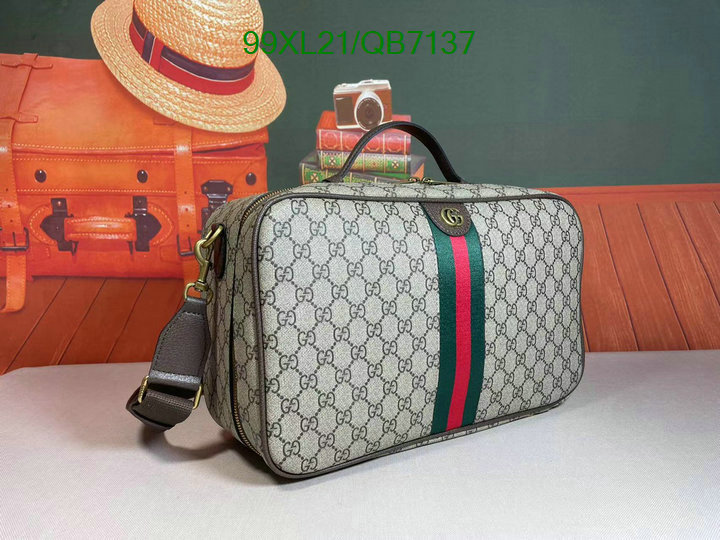 Gucci Bag-(4A)-Ophidia-G Code: QB7137 $ 129USD