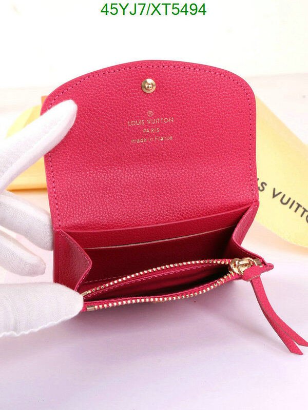 LV Bags-(4A)-Wallet-,Code: XT5494,$ 59USD