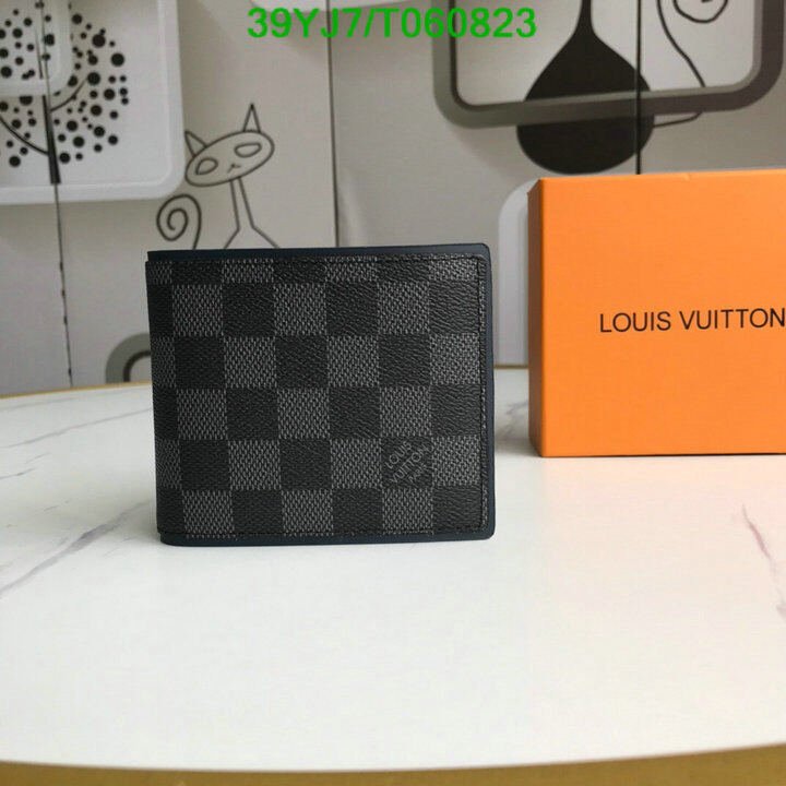LV Bags-(4A)-Wallet-,Code: T060823,$ 51USD