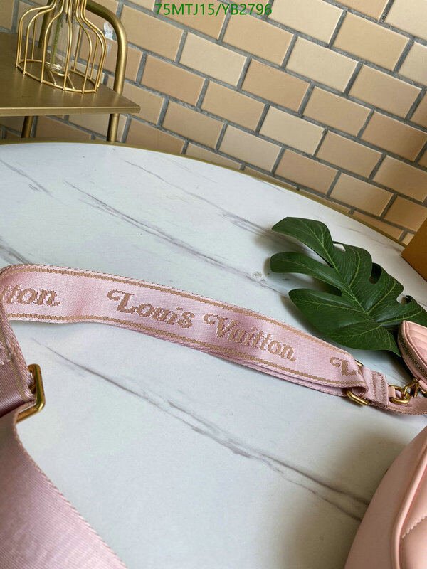 LV Bags-(4A)-Pochette MTis Bag-Twist-,Code: YB2796,$ 98USD