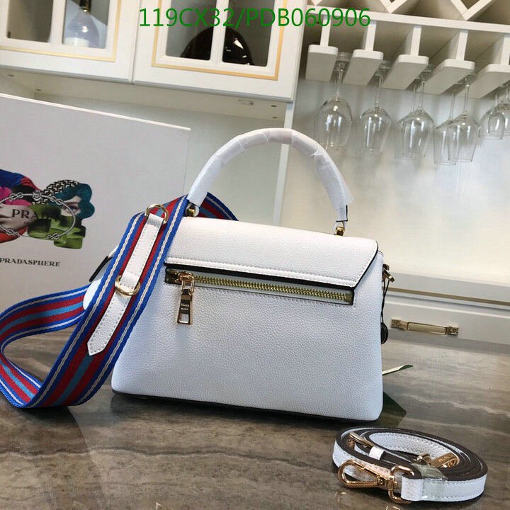 Prada Bag-(4A)-Handbag-,Code: PDB060906,$ 155USD
