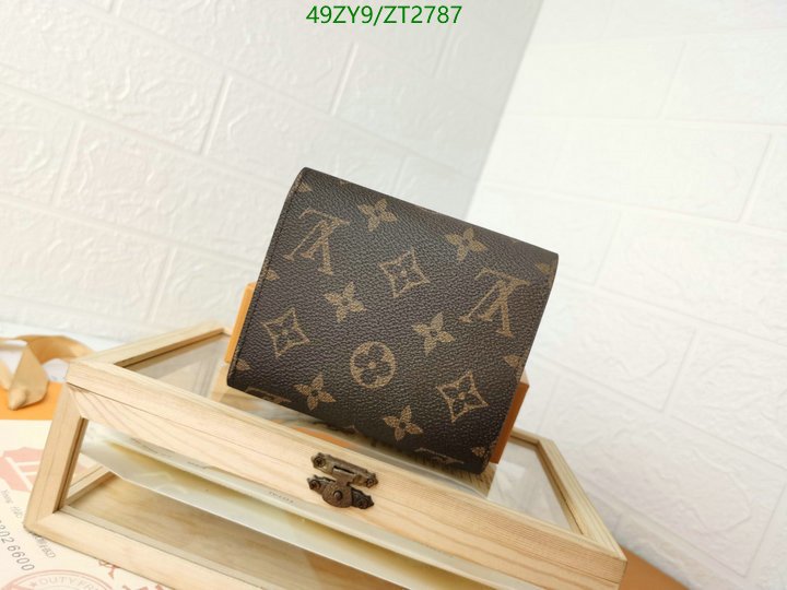 LV Bags-(4A)-Wallet-,Code: ZT2787,$ 64USD