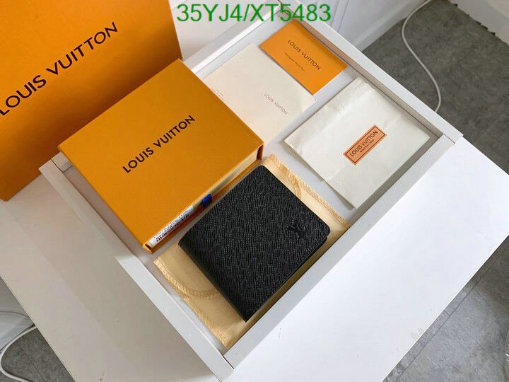 LV Bags-(4A)-Wallet-,Code: XT5483,$ 46USD