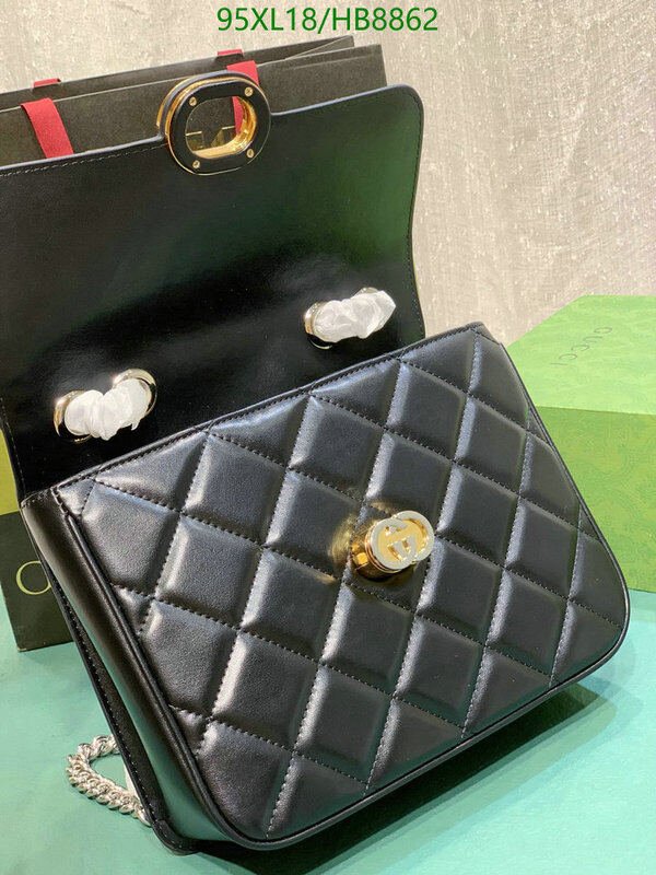 Gucci Bag-(4A)-Diagonal- Code: HB8862 $ 124USD