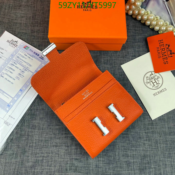 Hermes Bag-(4A)-Wallet-,Code: YT5997,$ 77USD