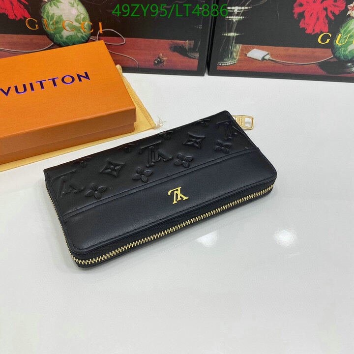 LV Bags-(4A)-Wallet-,Code: LT4886,$ 64USD