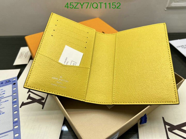 LV Bag-(4A)-Wallet- Code: QT1152 $ 59USD