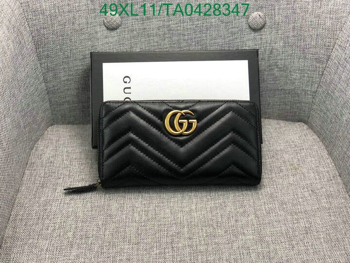Gucci Bag-(4A)-Wallet-,Code:TA0428347,$ 64USD
