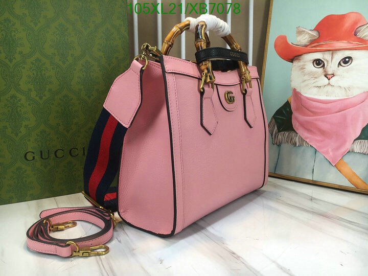 Gucci Bag-(4A)-Diana-Bamboo-,Code: XB7078,$ 137USD