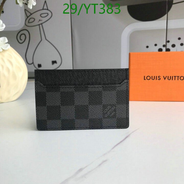 LV Bags-(4A)-Wallet-,Code: YT383,$ 38USD