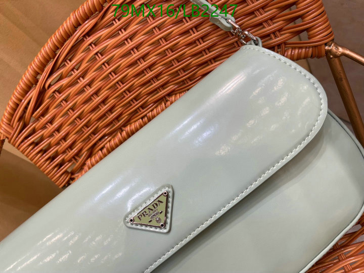 Prada Bag-(4A)-Cleo Code: LB2247 $ 103USD