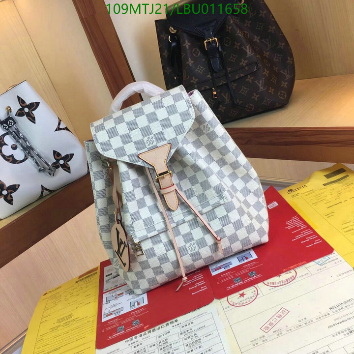 LV Bags-(4A)-Backpack-,Code: LBU011658,$ 142USD
