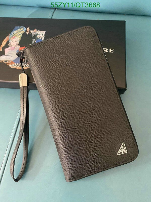 Prada Bag-(4A)-Wallet- Code: QT3668 $ 72USD