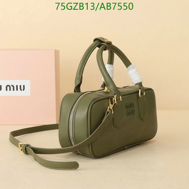 Miu Miu Bag-(4A)-Crossbody- Code: AB7550 $ 98USD