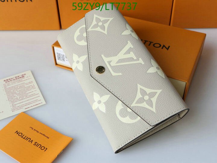 LV Bags-(4A)-Wallet-,Code: LT7737,$ 77USD