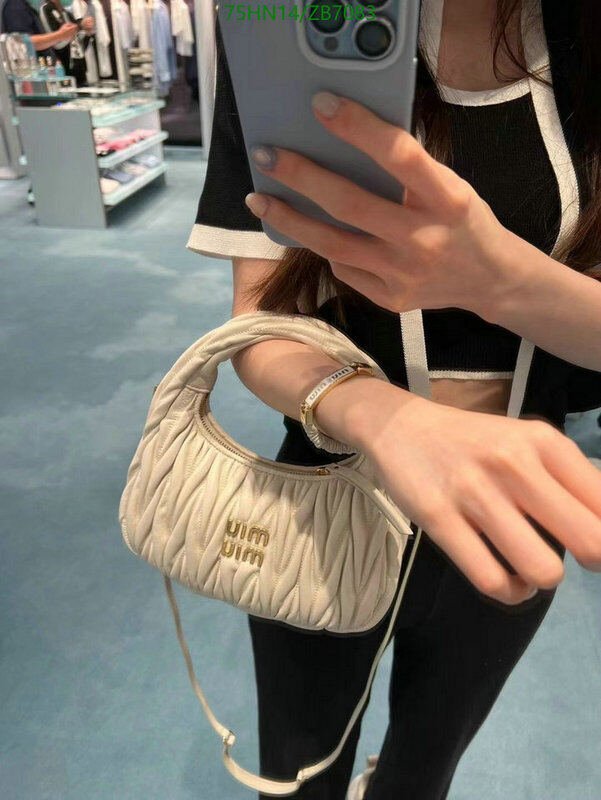 Miu Miu Bag-(4A)-Diagonal-,Code: ZB7083,$ 98USD
