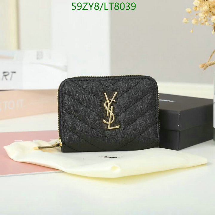 YSL Bag-(4A)-Wallet-,Code: LT8039,$ 77USD